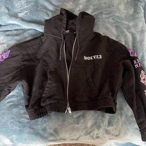 Darc sport cropped hoodie